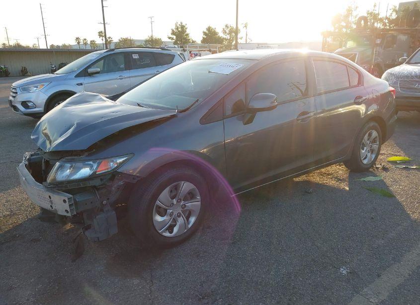 Photo 2 of 2013 Honda Civic LX (VIN 19XFB2F54DE285060)