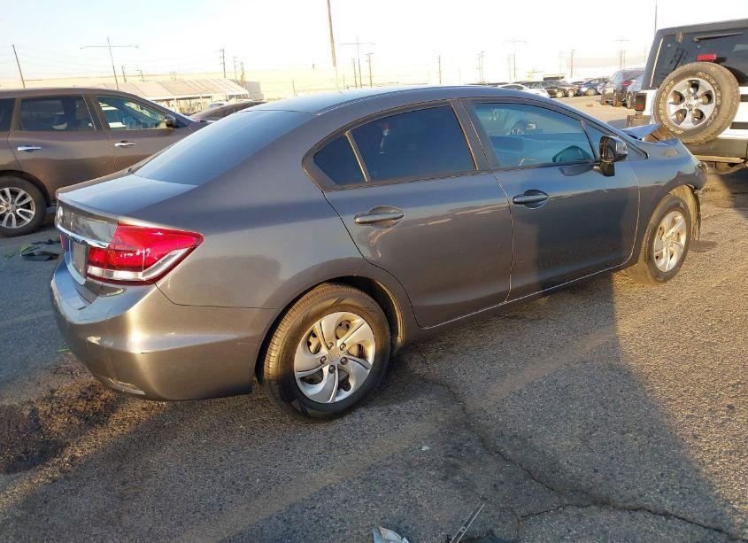 Photo 4 of 2013 Honda Civic LX (VIN 19XFB2F54DE285060)