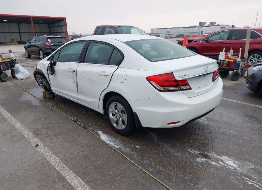 Photo 3 of 2014 Honda Civic LX (VIN 19XFB2F54EE013030)