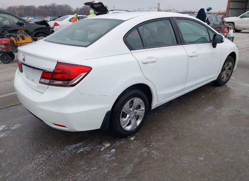 Photo 4 of 2014 Honda Civic LX (VIN 19XFB2F54EE013030)