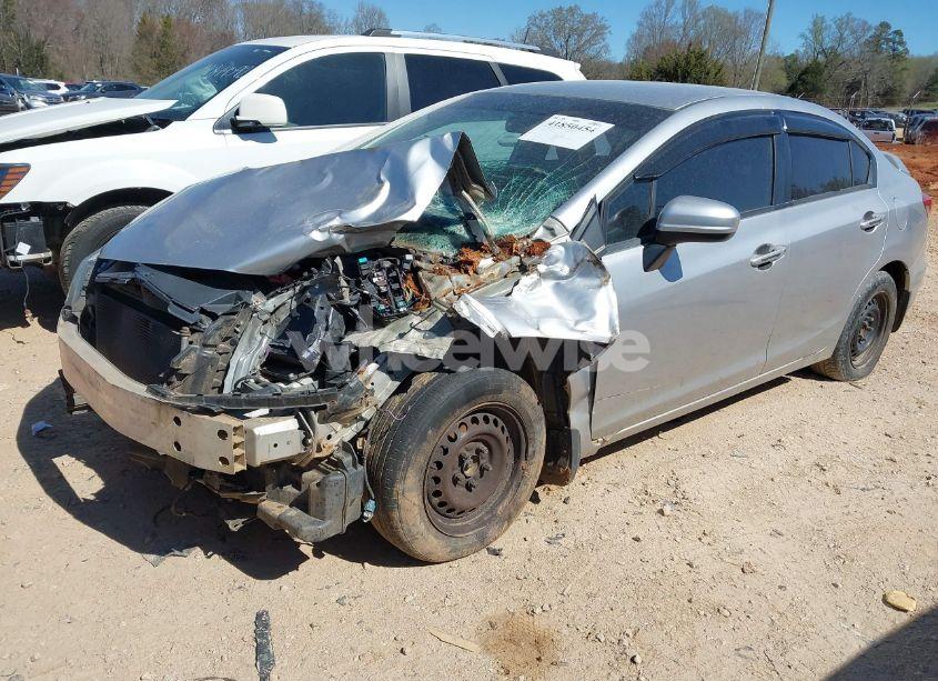 Photo 2 of 2014 Honda Civic LX (VIN 19XFB2F54EE023704)