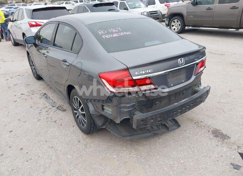 Photo 3 of 2014 Honda Civic LX (VIN 19XFB2F54EE047291)