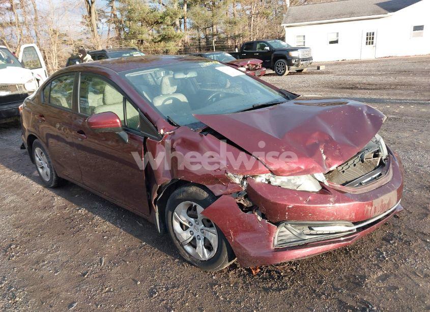 2014 Honda Civic LX (VIN 19XFB2F54EE049848) main photo