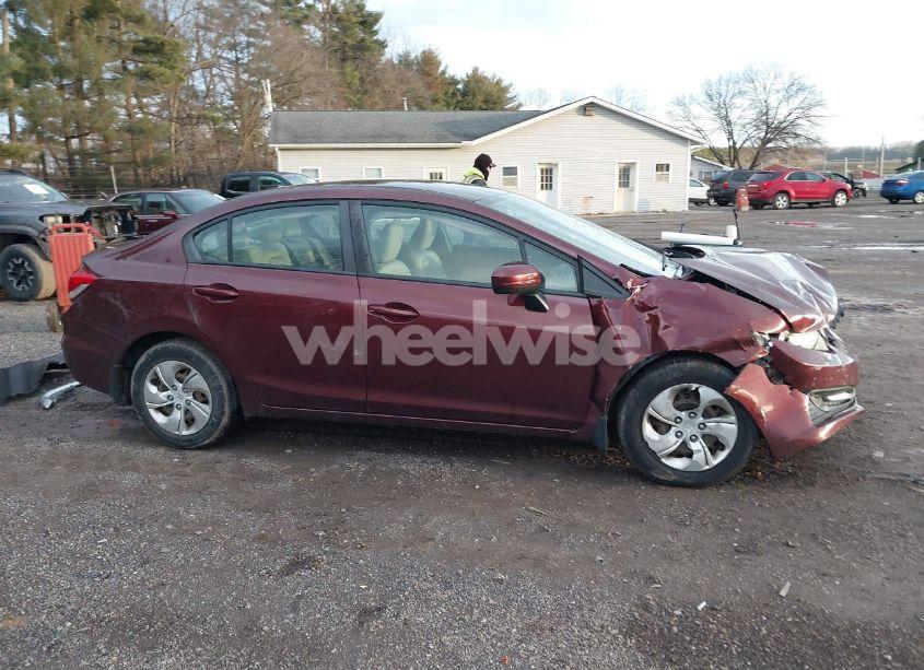 Photo 14 of 2014 Honda Civic LX (VIN 19XFB2F54EE049848)