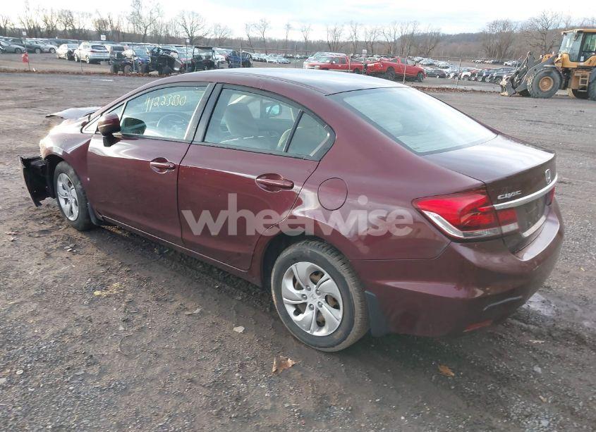 Photo 3 of 2014 Honda Civic LX (VIN 19XFB2F54EE049848)