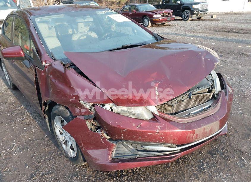 Photo 6 of 2014 Honda Civic LX (VIN 19XFB2F54EE049848)