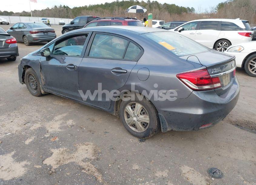 Photo 3 of 2014 Honda Civic LX (VIN 19XFB2F54EE057481)