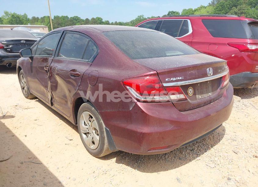 Photo 3 of 2014 Honda Civic LX (VIN 19XFB2F54EE068836)