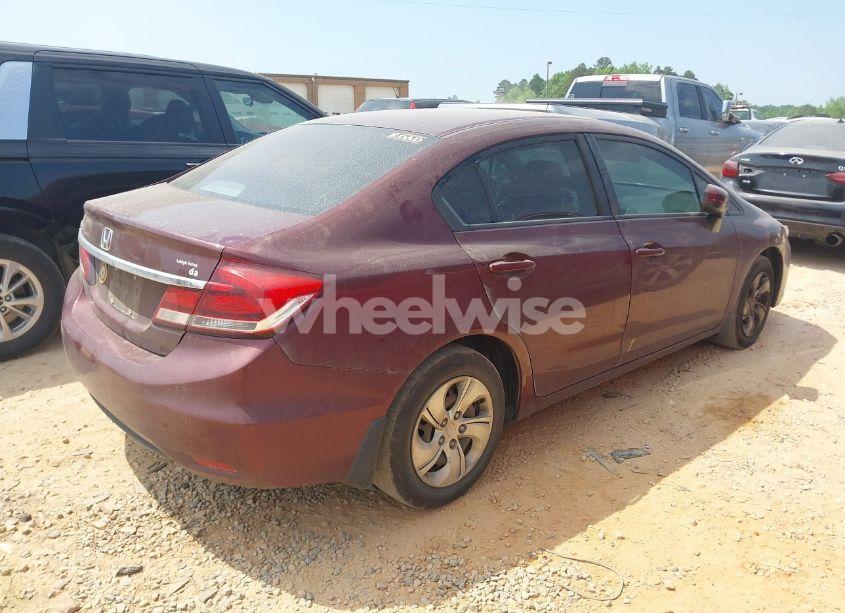 Photo 4 of 2014 Honda Civic LX (VIN 19XFB2F54EE068836)