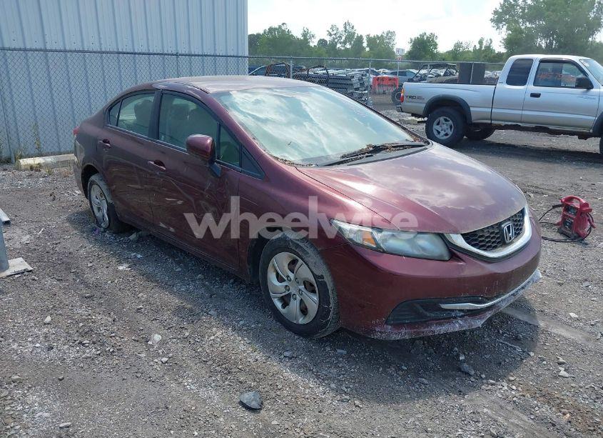 2014 Honda Civic LX (VIN 19XFB2F54EE070649) main photo