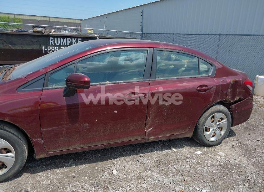 Photo 14 of 2014 Honda Civic LX (VIN 19XFB2F54EE070649)