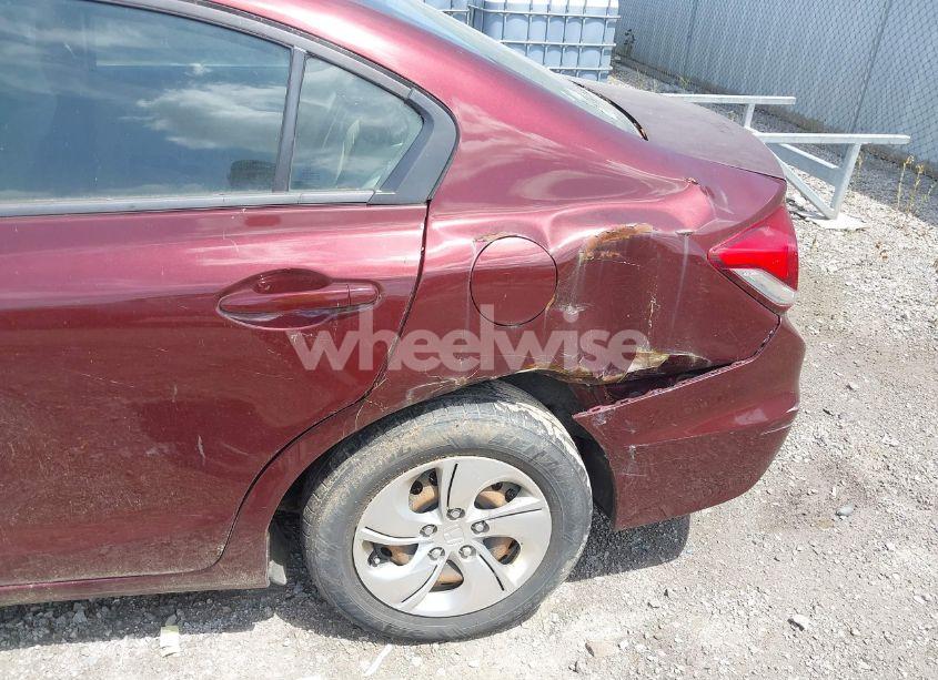 Photo 6 of 2014 Honda Civic LX (VIN 19XFB2F54EE070649)