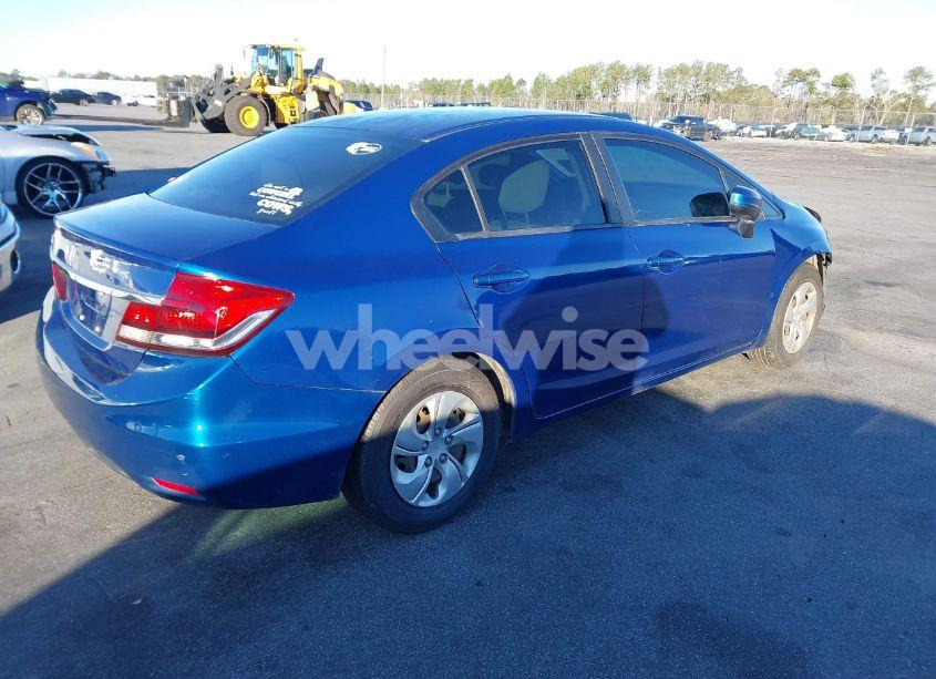 Photo 4 of 2014 Honda Civic LX (VIN 19XFB2F54EE216838)