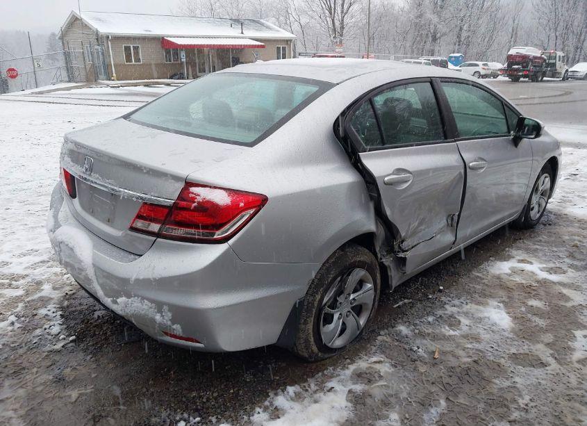 Photo 4 of 2014 Honda Civic LX (VIN 19XFB2F54EE237723)