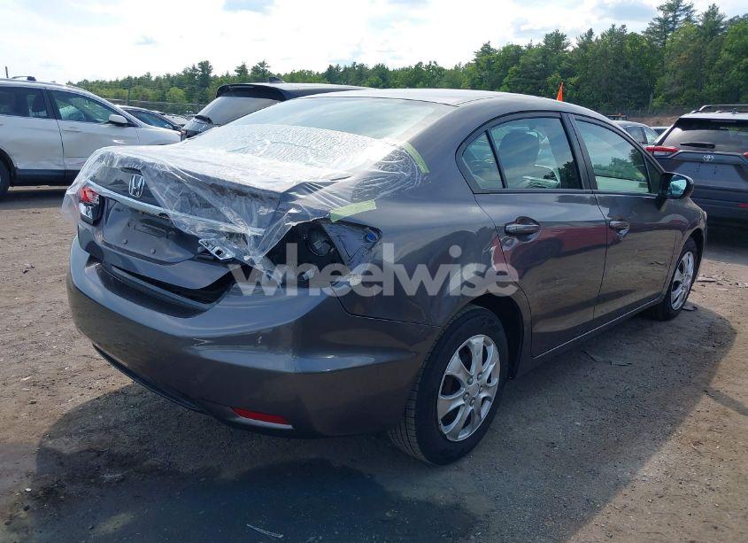 Photo 4 of 2014 Honda Civic LX (VIN 19XFB2F54EE243621)