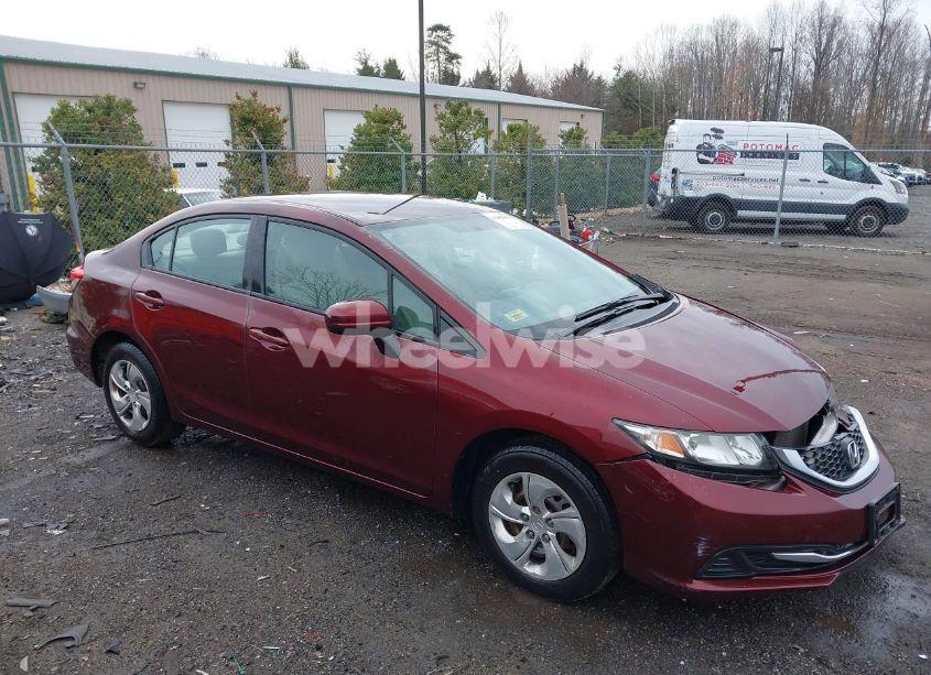 2015 Honda Civic LX (VIN 19XFB2F54FE011389) main photo