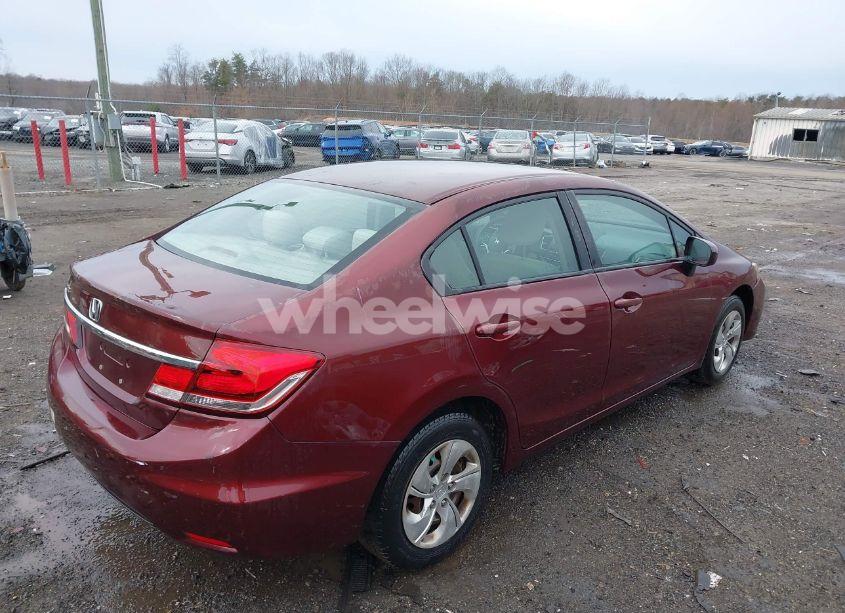 Photo 4 of 2015 Honda Civic LX (VIN 19XFB2F54FE011389)