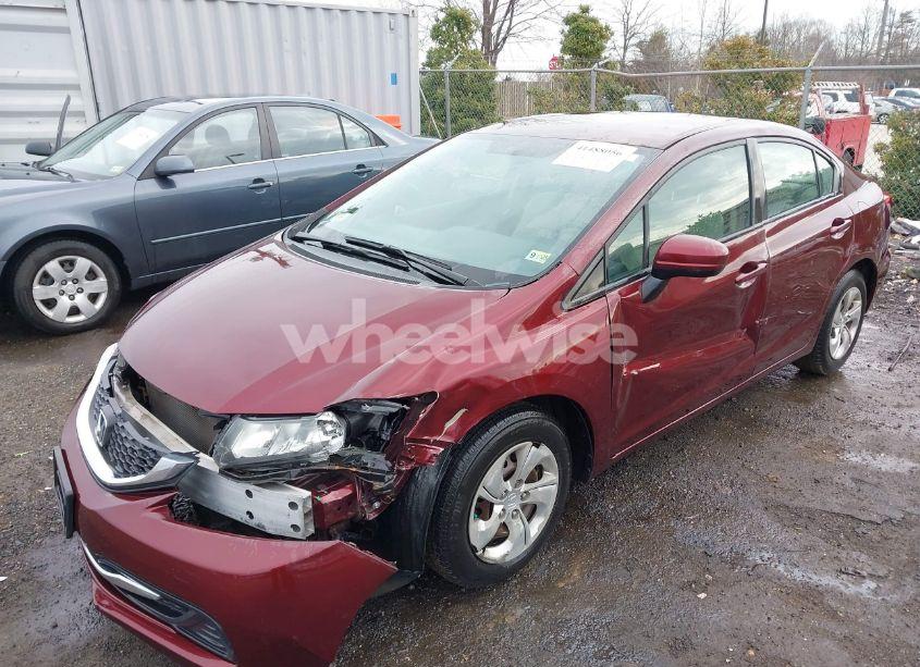 Photo 6 of 2015 Honda Civic LX (VIN 19XFB2F54FE011389)