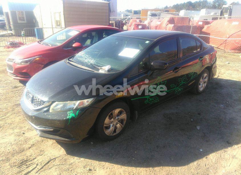 Photo 2 of 2015 Honda Civic LX (VIN 19XFB2F54FE042867)