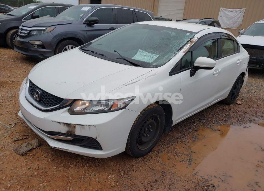 Photo 2 of 2015 Honda Civic LX (VIN 19XFB2F54FE055697)