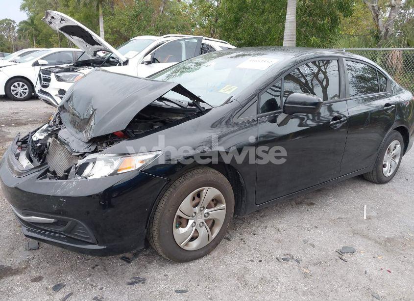Photo 2 of 2015 Honda Civic LX (VIN 19XFB2F54FE088800)