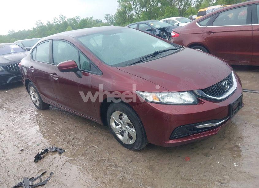 2015 Honda Civic LX (VIN 19XFB2F54FE101495) main photo
