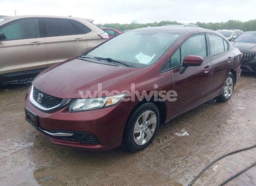 Photo 2 of 2015 Honda Civic LX (VIN 19XFB2F54FE101495)