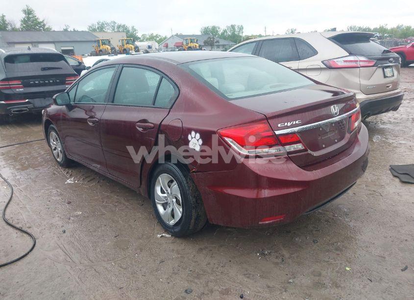Photo 3 of 2015 Honda Civic LX (VIN 19XFB2F54FE101495)