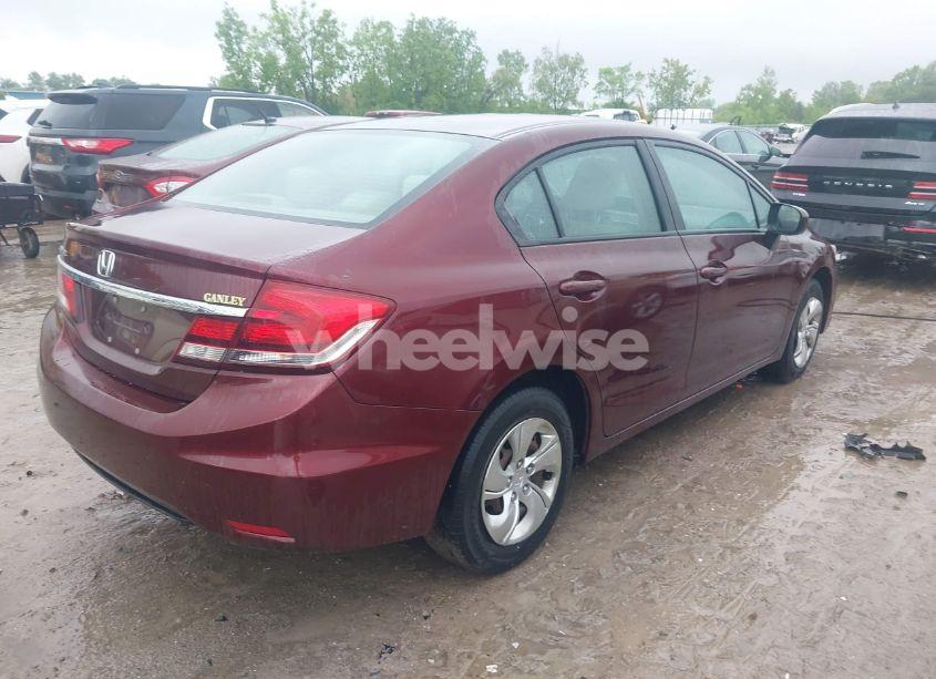Photo 4 of 2015 Honda Civic LX (VIN 19XFB2F54FE101495)