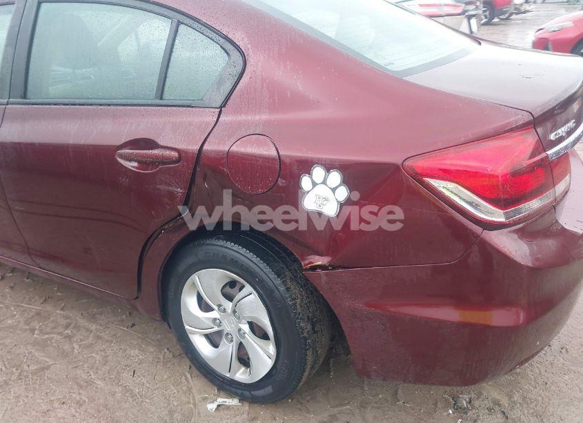 Photo 6 of 2015 Honda Civic LX (VIN 19XFB2F54FE101495)