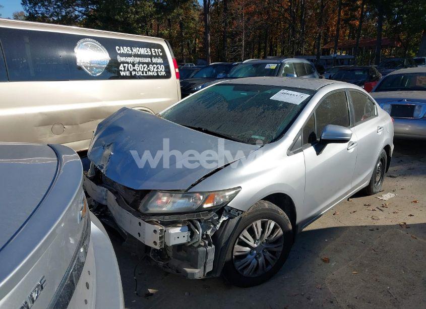 Photo 2 of 2015 Honda Civic LX (VIN 19XFB2F54FE106003)