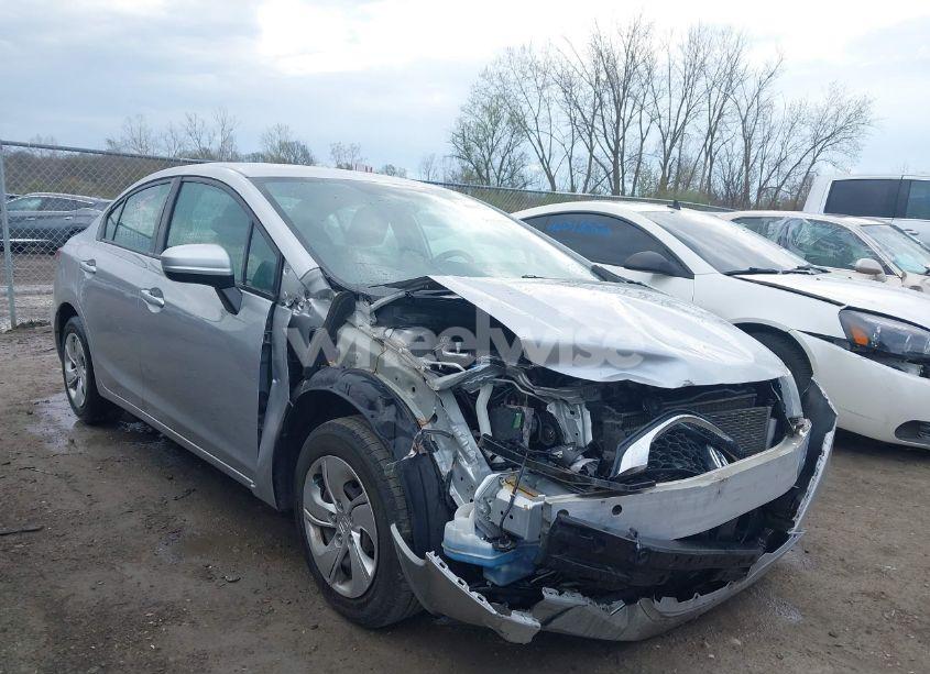 2015 Honda Civic LX (VIN 19XFB2F54FE111833) main photo