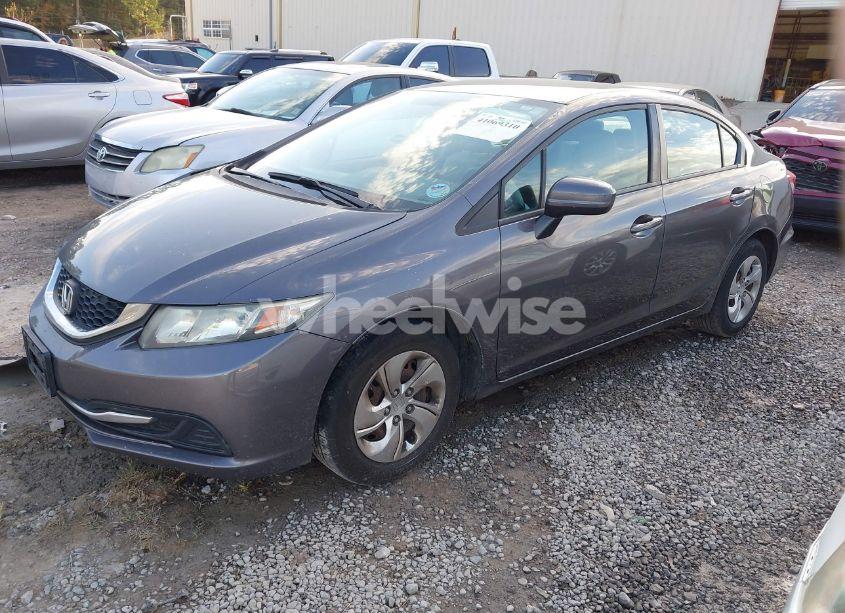 Photo 2 of 2015 Honda Civic LX (VIN 19XFB2F54FE121018)