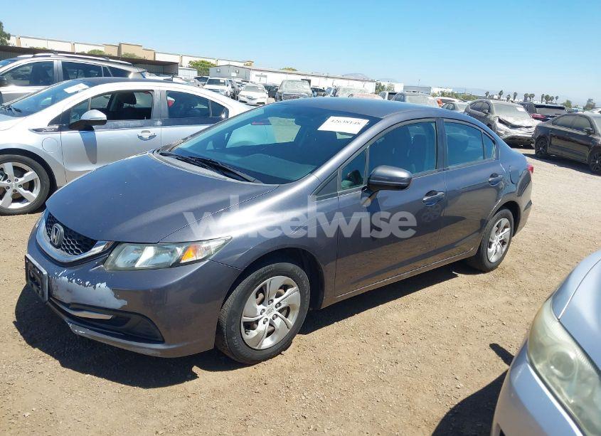 Photo 2 of 2015 Honda Civic LX (VIN 19XFB2F54FE207090)