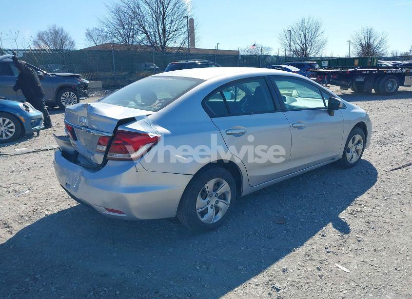Photo 4 of 2015 Honda Civic LX (VIN 19XFB2F54FE255091)