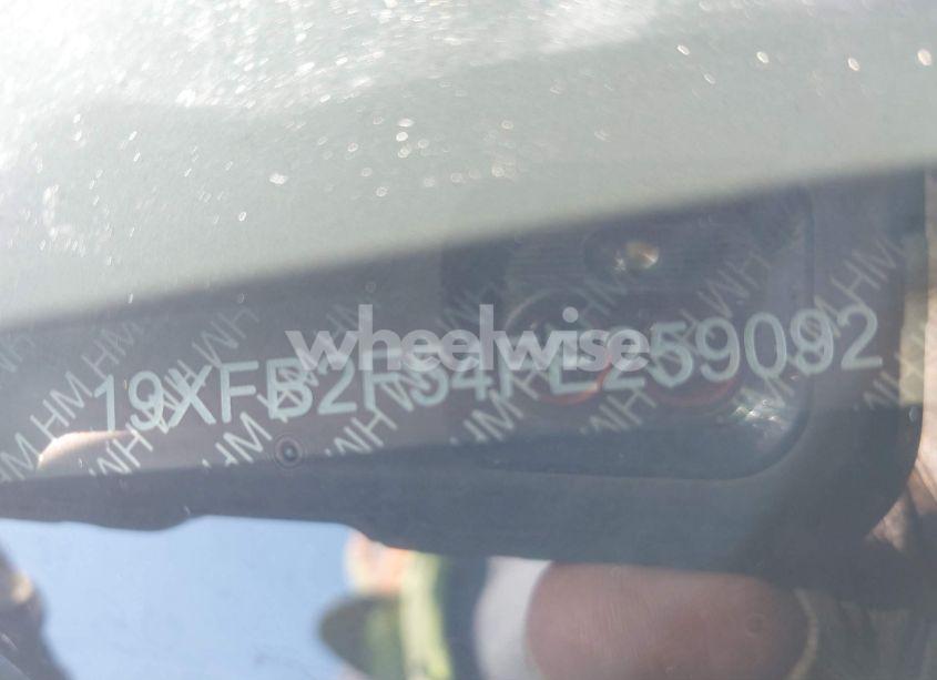 Photo 9 of 2015 Honda Civic LX (VIN 19XFB2F54FE259092)
