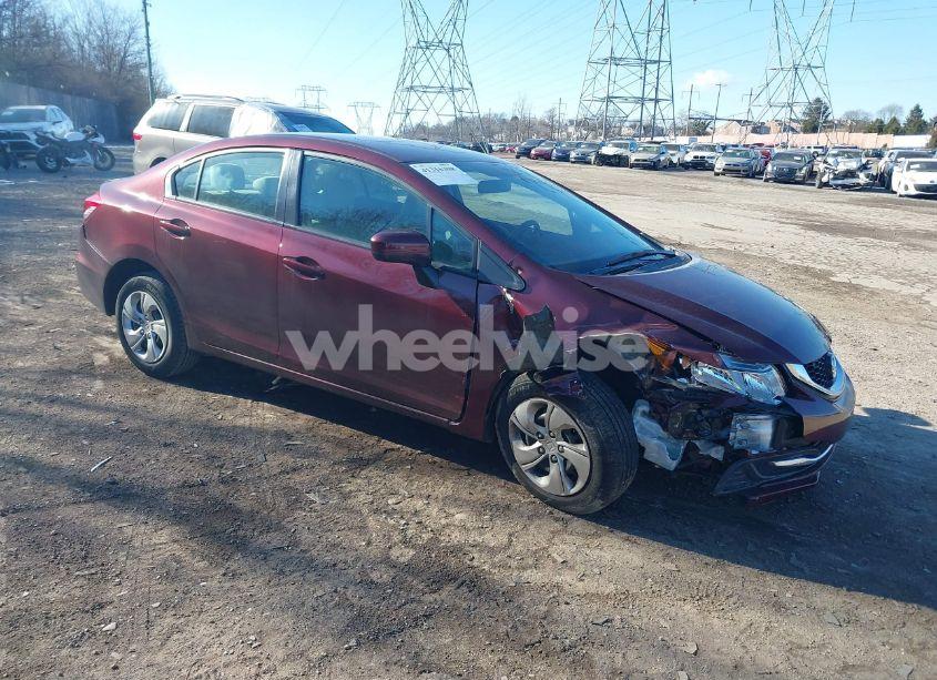 2015 Honda Civic LX (VIN 19XFB2F54FE270531) main photo