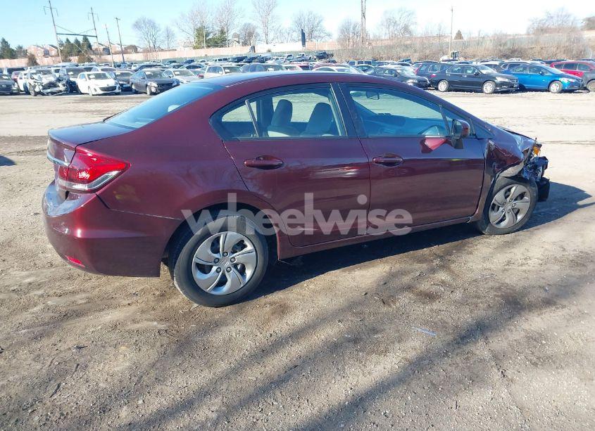 Photo 4 of 2015 Honda Civic LX (VIN 19XFB2F54FE270531)