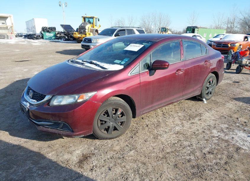 Photo 2 of 2015 Honda Civic LX (VIN 19XFB2F54FE272246)