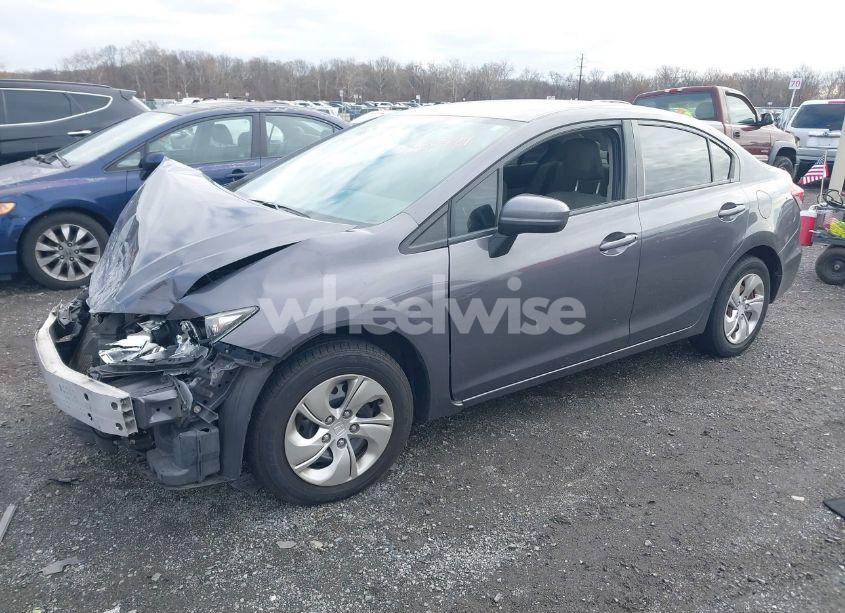 Photo 2 of 2015 Honda Civic LX (VIN 19XFB2F54FE701370)