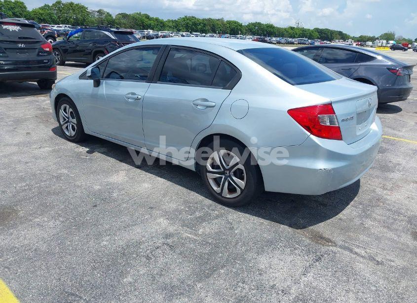 Photo 3 of 2012 Honda Civic LX (VIN 19XFB2F55CE028603)