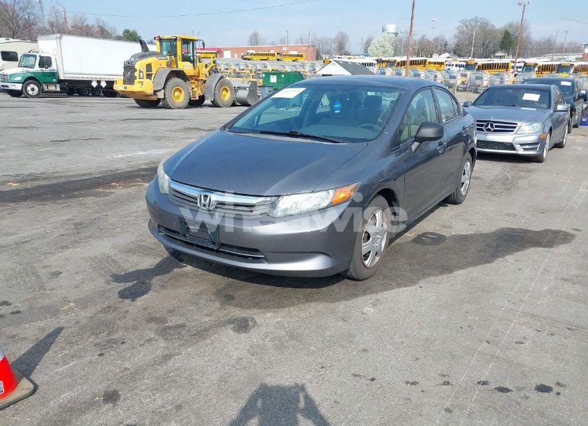 Photo 2 of 2012 Honda Civic LX (VIN 19XFB2F55CE035518)