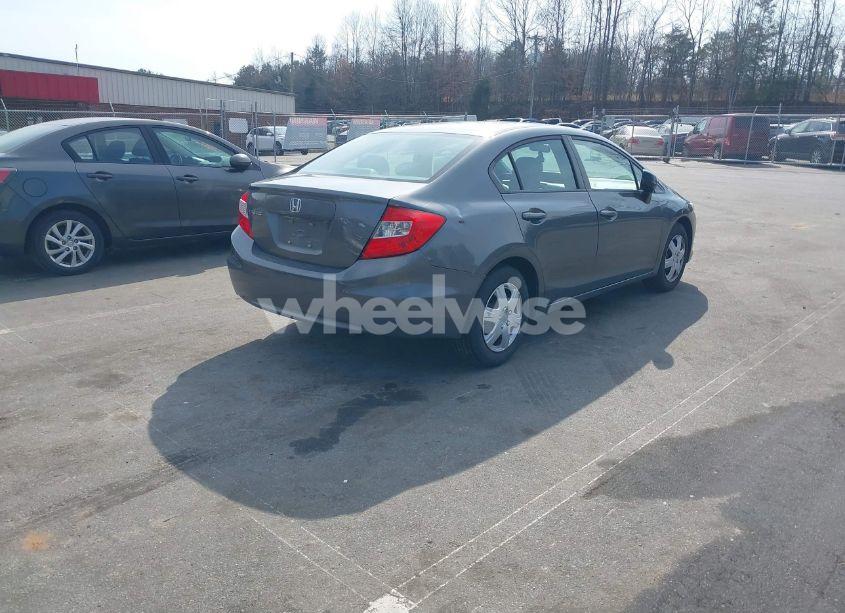 Photo 4 of 2012 Honda Civic LX (VIN 19XFB2F55CE035518)