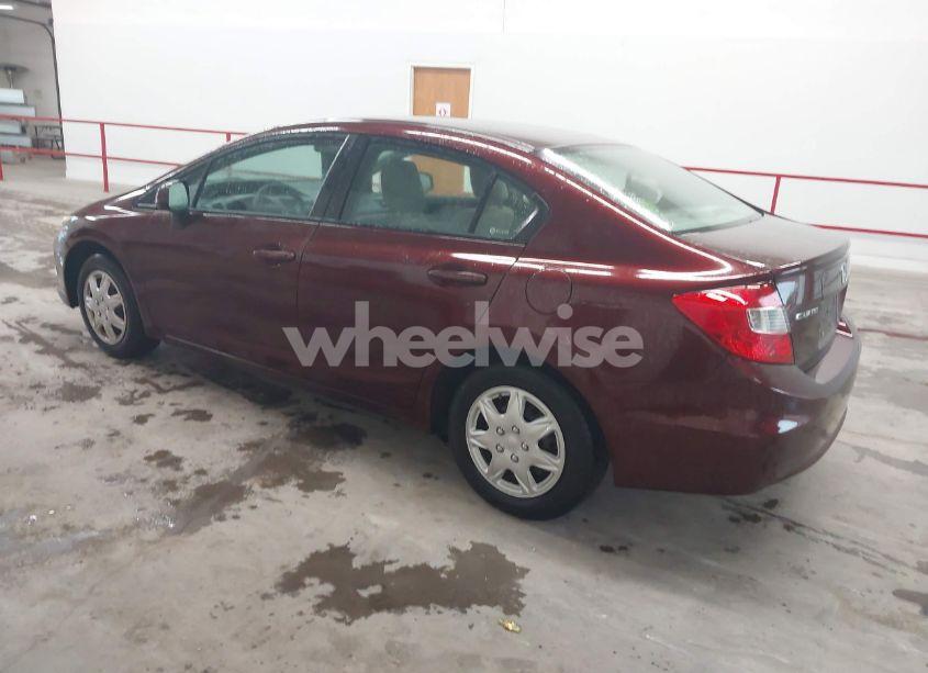 Photo 3 of 2012 Honda Civic LX (VIN 19XFB2F55CE042257)