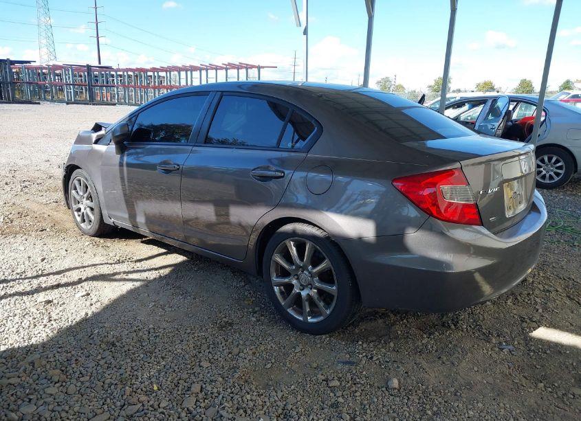 Photo 3 of 2012 Honda Civic SDN LX (VIN 19XFB2F55CE043506)