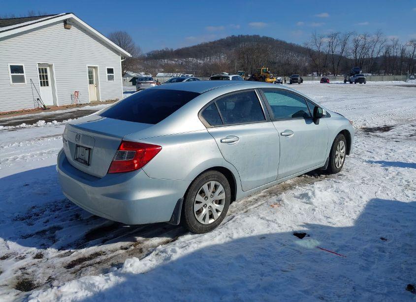 Photo 4 of 2012 Honda Civic SDN LX (VIN 19XFB2F55CE054862)