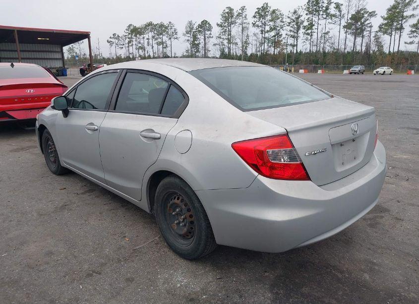 Photo 3 of 2012 Honda Civic SDN LX (VIN 19XFB2F55CE058216)