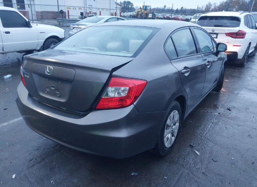 Photo 4 of 2012 Honda Civic LX (VIN 19XFB2F55CE065246)