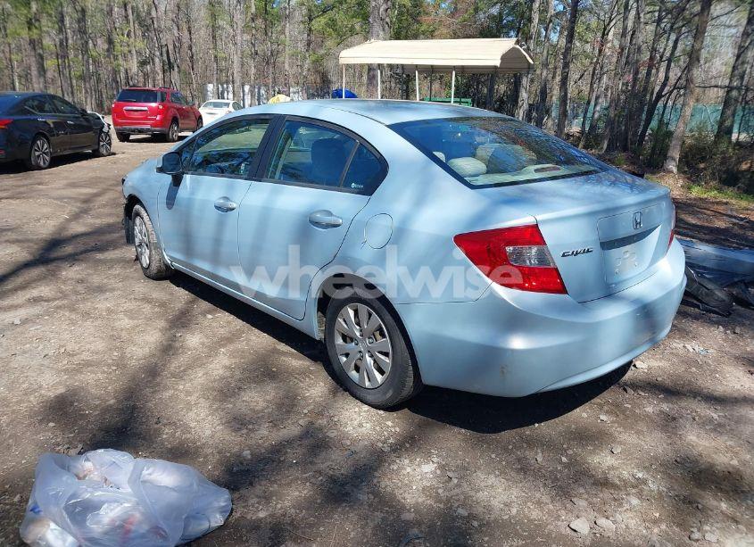 Photo 3 of 2012 Honda Civic LX (VIN 19XFB2F55CE080037)