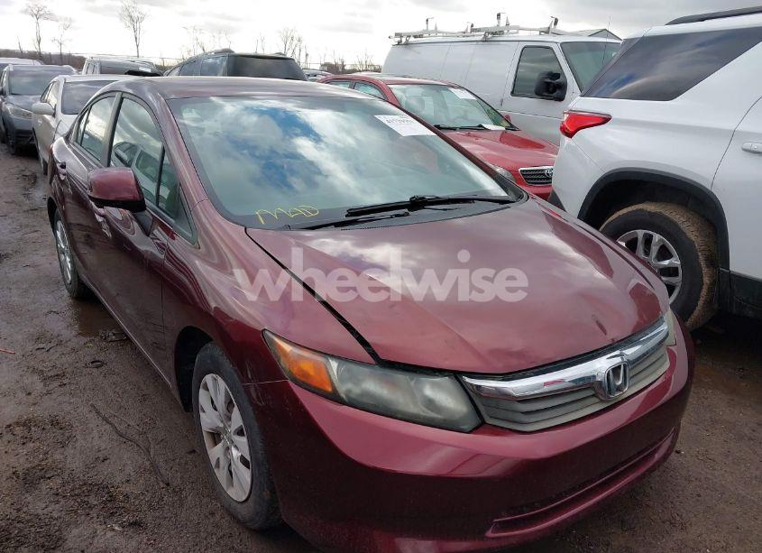 2012 Honda Civic LX (VIN 19XFB2F55CE101386) main photo